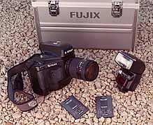 Fujix DS-515 digital camera kit.