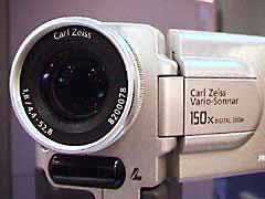 Zeiss Lens on the Sony DCR-PC10