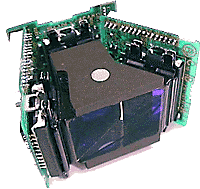Camera Chip Mounted on the Prism